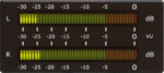 Animated VU Meter